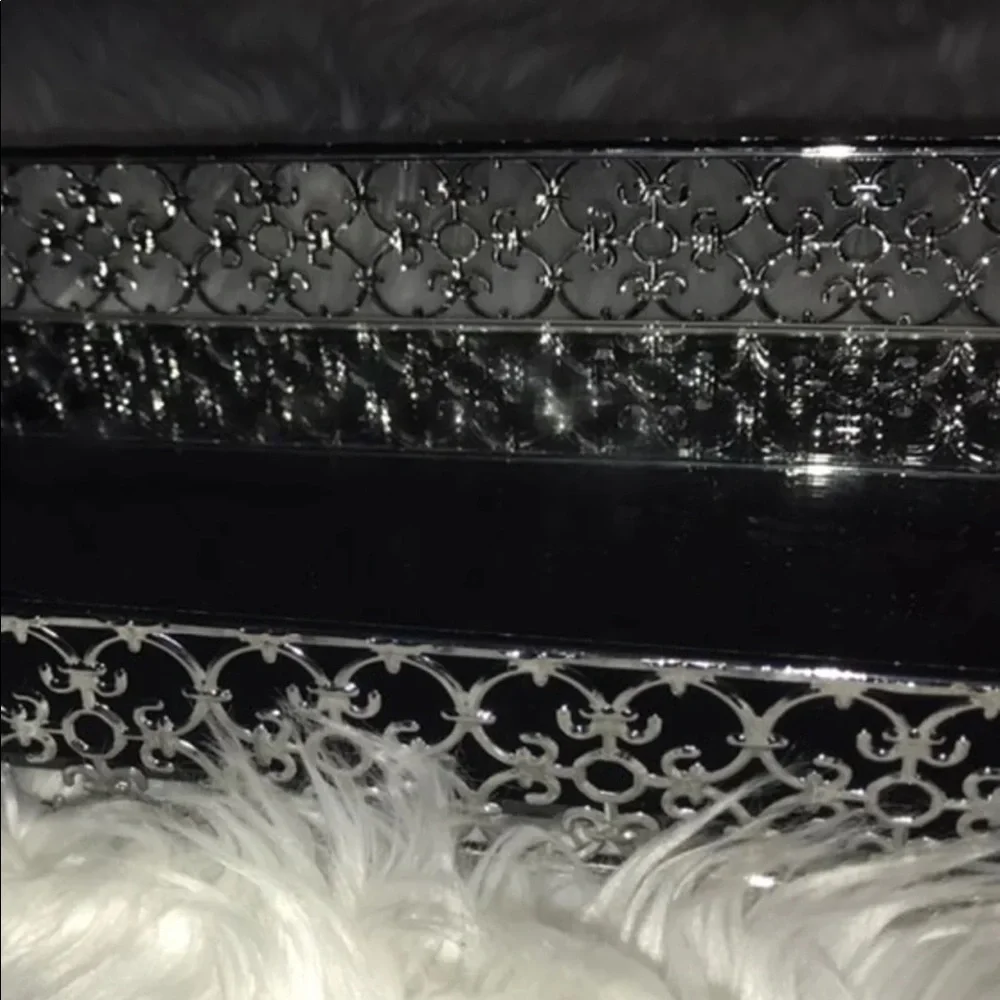Vanity Tray | Silver Mirror Tray